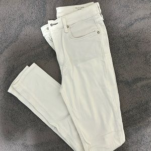 Rag & bone high rise skinny jeans size 27